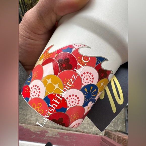 THE LUNAR NEW YEAR LIMITED EDITION CREAM QUENCHER H2.0 FLOWSTATE TUMBLER | 30 OZ - Picture 3 of 3